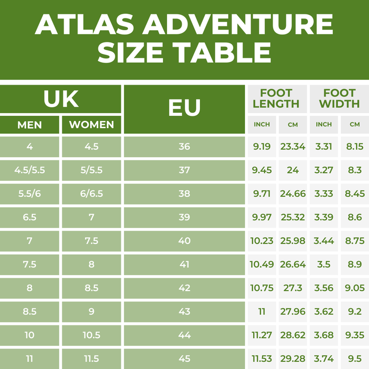 Atlas Adventure | Outdoor & Antislip Barefoot Shoes (Unisex)